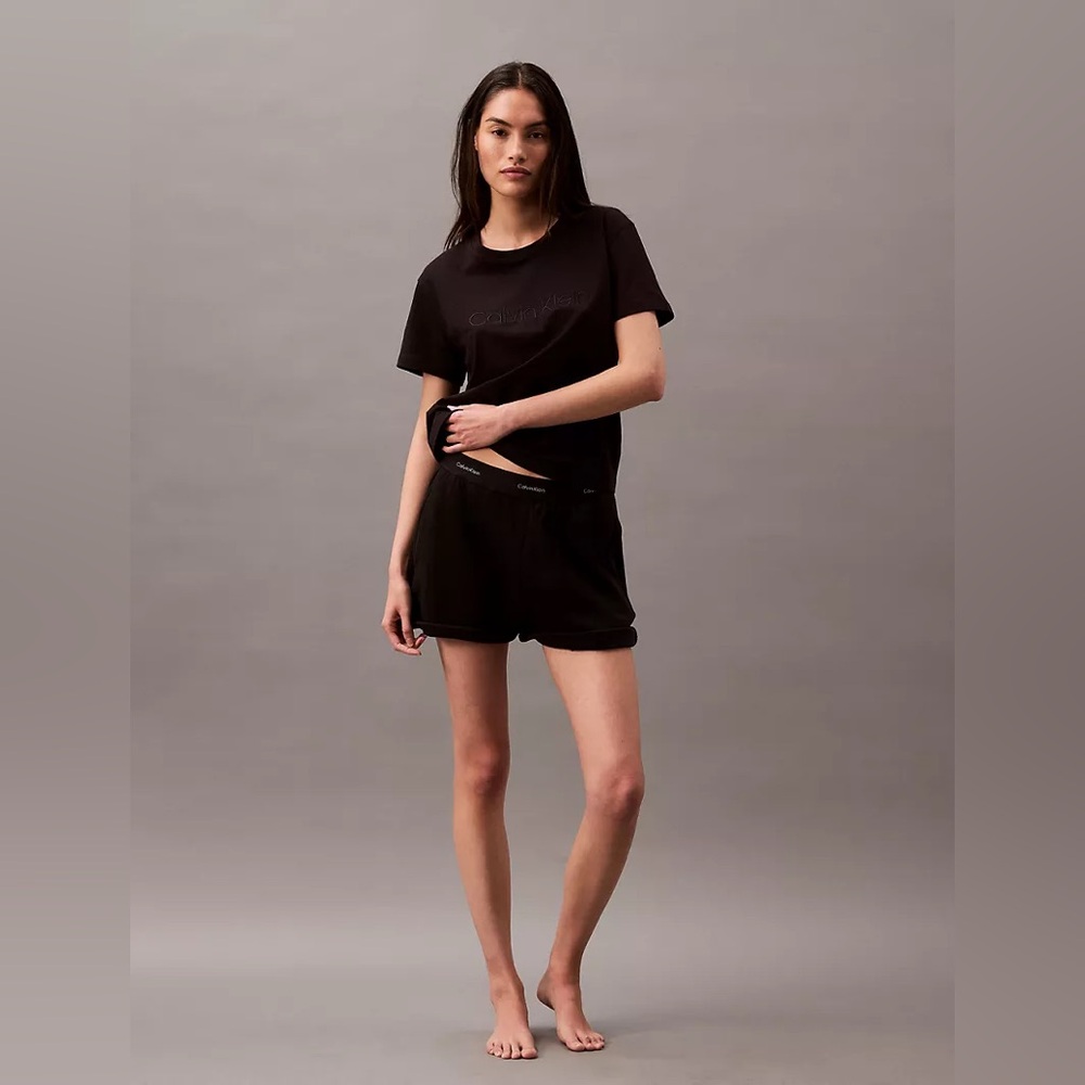 NWT Calvin Klein Terry Sleep Shorts